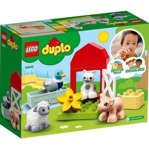 LEGO DUPLO Farm Friends Set Red, Green, Yellow